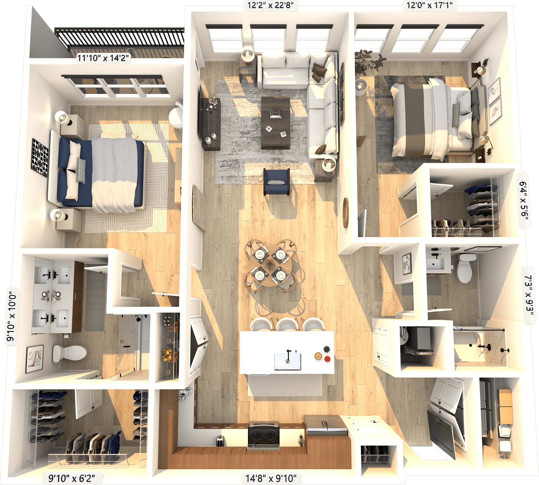 3D Floor Plans Make Great Visuals